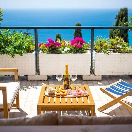 Il Grande Blu - Vista Panoramica Sul Golfo Lägenhet Ospedaletti Exteriör bild