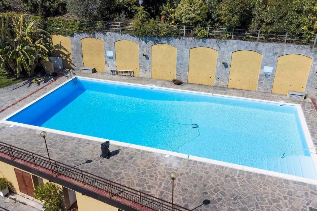 Il Grande Blu - Vista Panoramica Sul Golfo Lägenhet Ospedaletti Exteriör bild